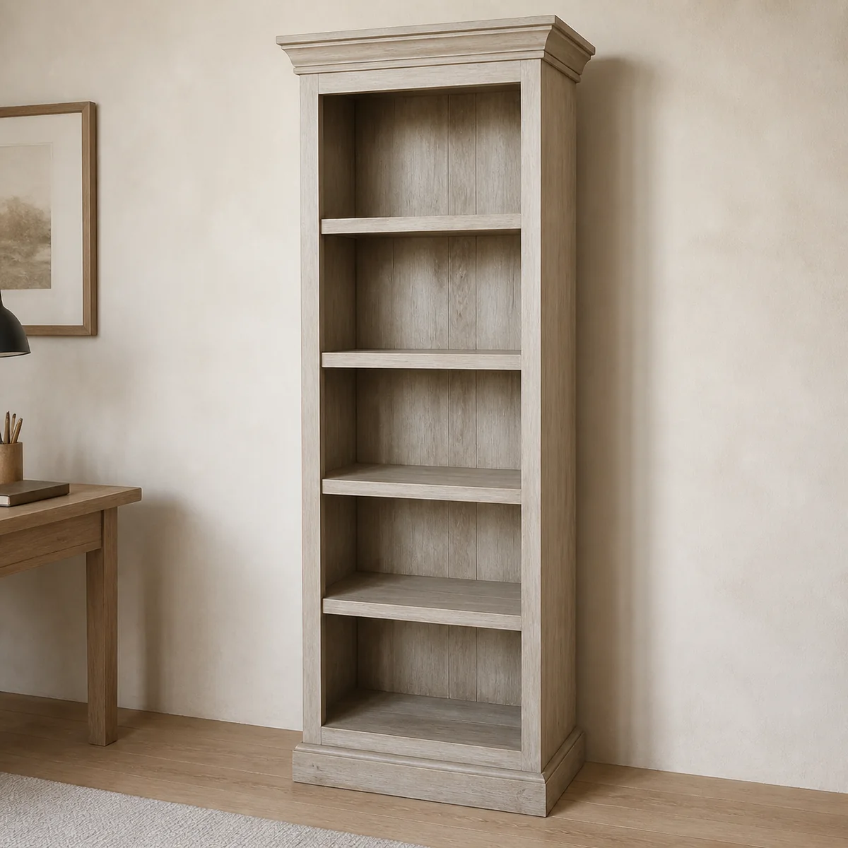 Omaheke Open Storage Tower staged in a curated room setting one.